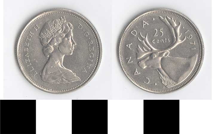Thumbnail of Coin: Canada, 25 Cents (1998.03.0150)