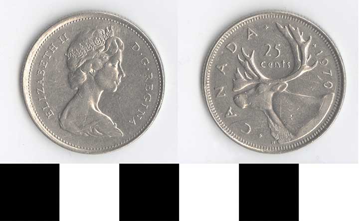 Thumbnail of Coin: Canada, 25 Cents  (1998.03.0151)