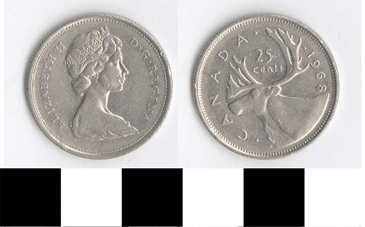 Thumbnail of Coin: Canada, 25 Cents (1998.03.0152)