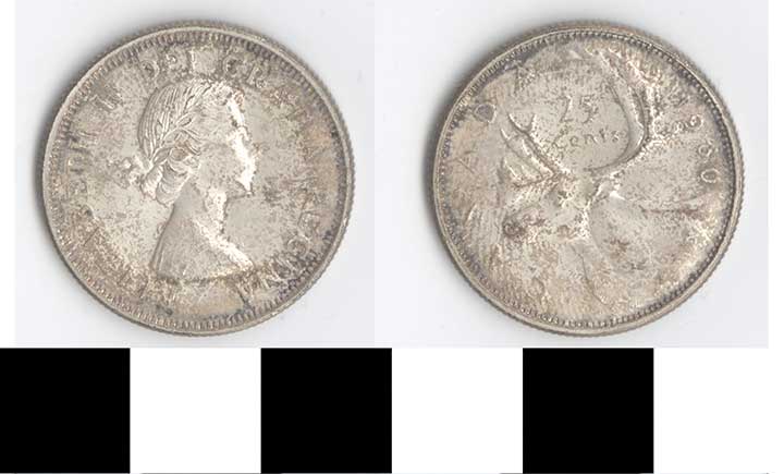 Thumbnail of Coin: Canada, 25 Cents (1998.03.0153)