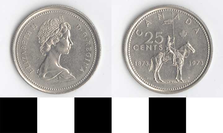 Thumbnail of Coin: Canada, 25 Cents (1998.03.0155)