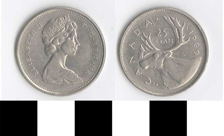 Thumbnail of Coin: Canada, 25 Cents (1998.03.0156)