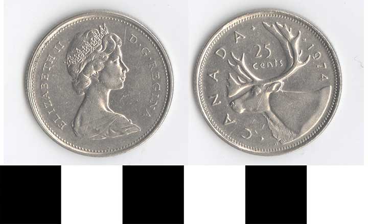 Thumbnail of Coin: Canada, 25 Cents (1998.03.0157)
