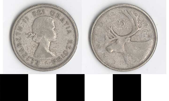 Thumbnail of Coin: Canada, 25 Cents (1998.03.0158)