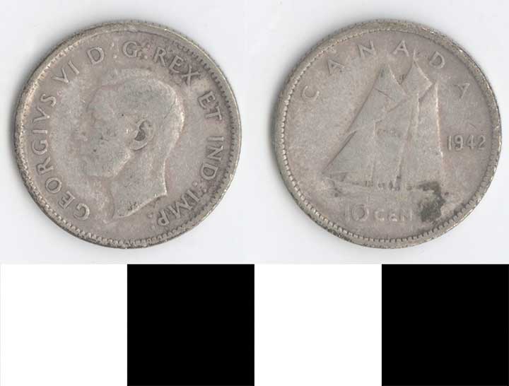 Thumbnail of Coin: Canada, 10 Cents (1998.03.0160)