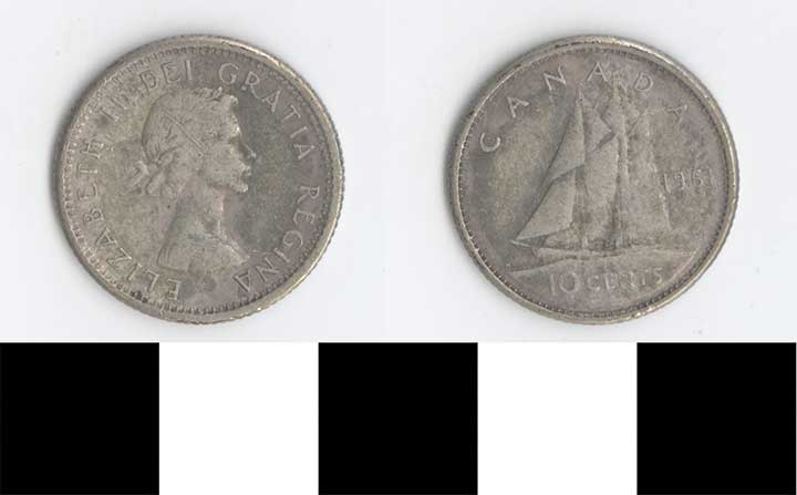 Thumbnail of Coin: Canada, 10 Cents (1998.03.0162)