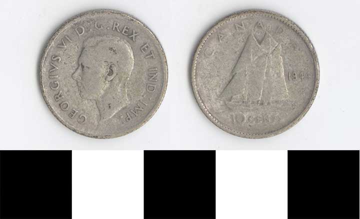 Thumbnail of Coin: Canada, 10 Cents (1998.03.0164)
