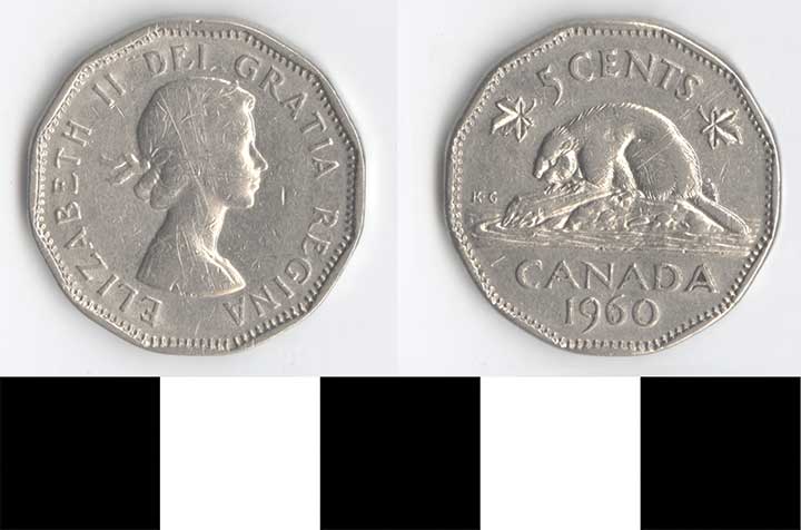 Thumbnail of Coin: Canada, 5 Cents (1998.03.0165)