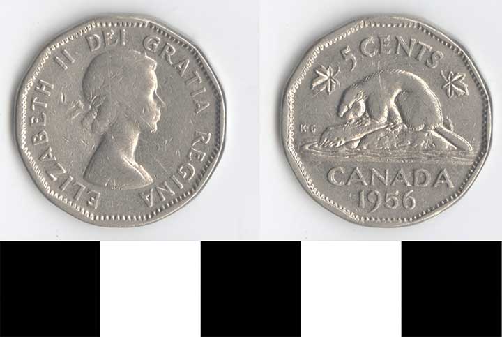 Thumbnail of Coin: Canada, 5 Cents (1998.03.0167)