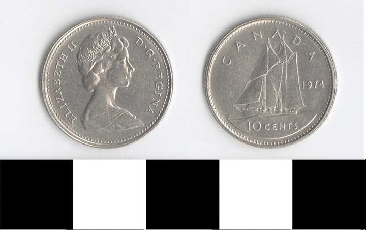 Thumbnail of Coin: Canada, 10 Cents (1998.03.0169)