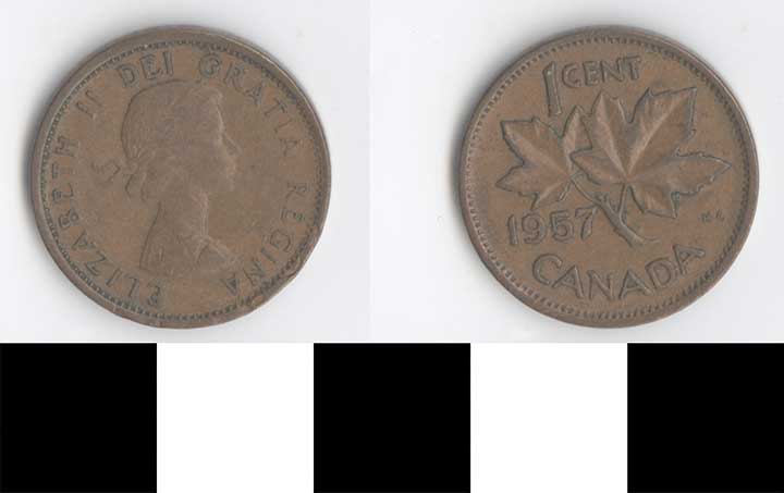Thumbnail of Coin: Canada, 1 Cent (1998.03.0172)