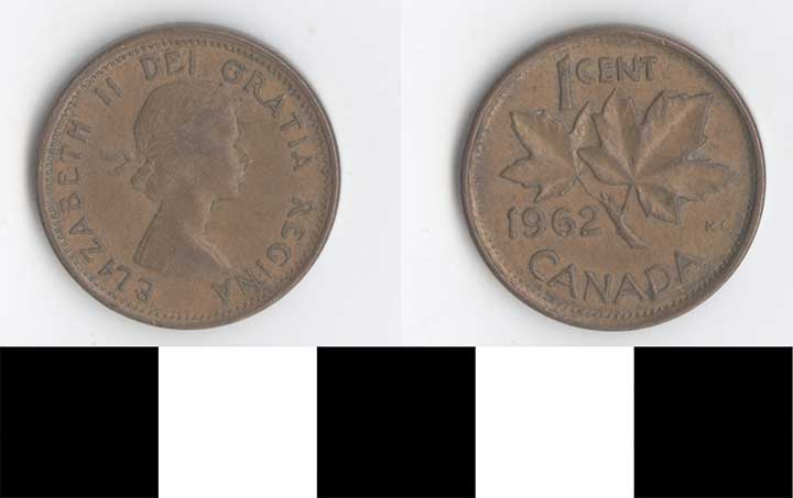 Thumbnail of Coin: Canada, 1 Cent (1998.03.0173)