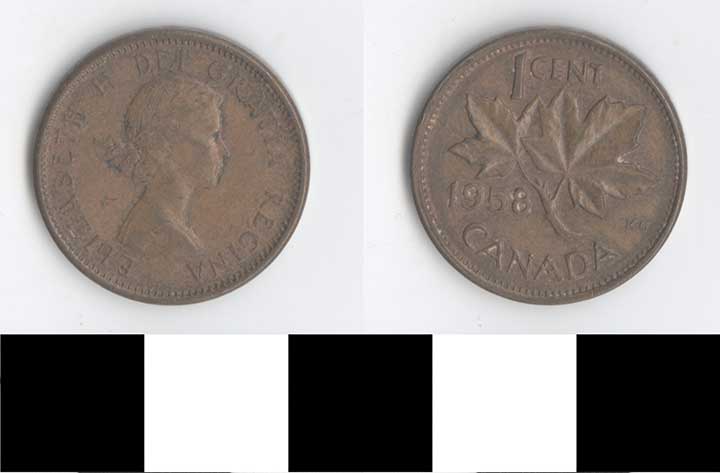 Thumbnail of Coin: Canada, 1 Cent (1998.03.0174)