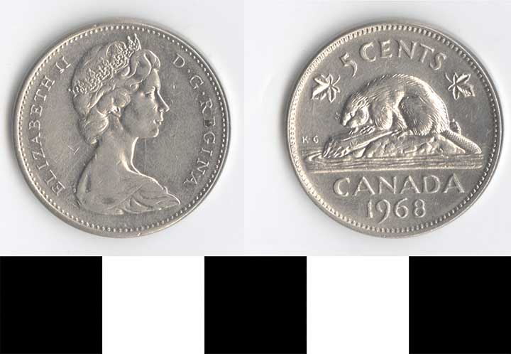 Thumbnail of Coin: Canada, 5 Cents (1998.03.0179)