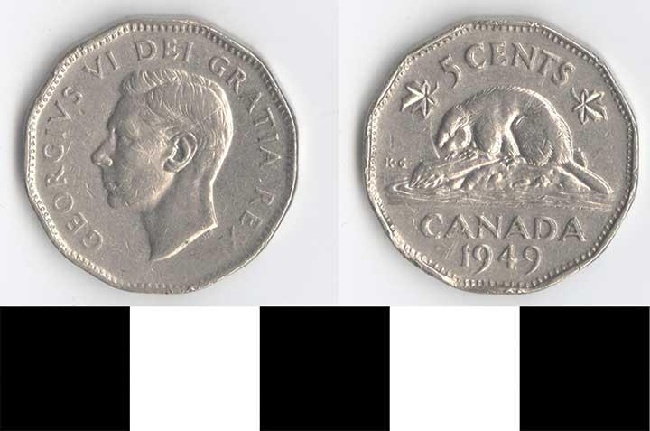 Thumbnail of Coin: Canada, 5 Cents (1998.03.0180)