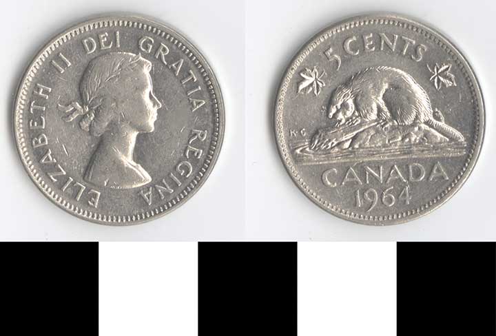 Thumbnail of Coin: Canada, 5 Cents (1998.03.0181)