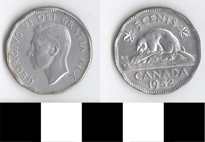 Thumbnail of Coin: Canada, 5 Cents (1998.03.0182)