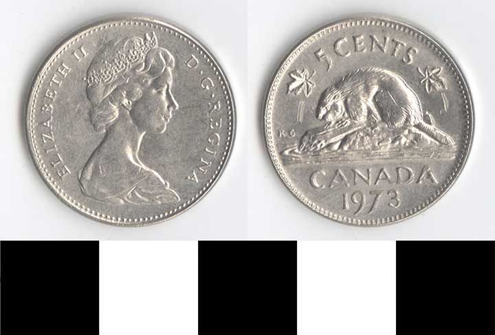 Thumbnail of Coin: Canada, 5 Cents (1998.03.0184)