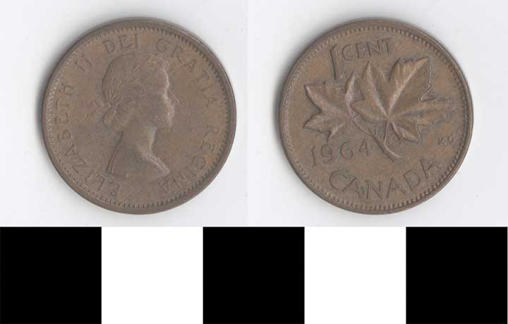Thumbnail of Coin: Canada, 1 Cent (1998.03.0191)