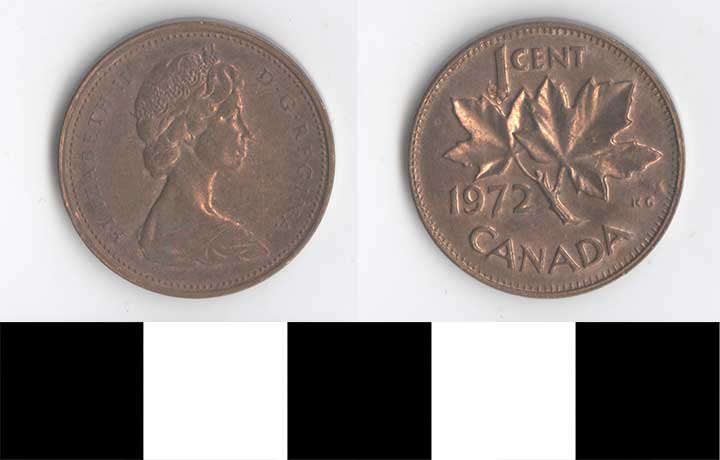 Thumbnail of Coin: Canada, 1 Cent (1998.03.0192)