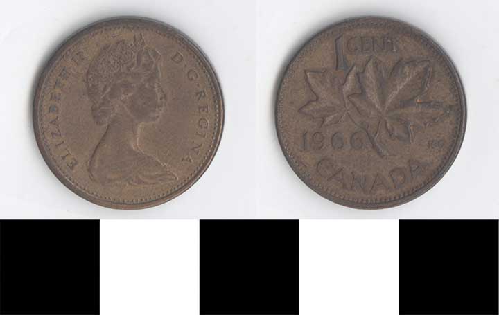 Thumbnail of Coin: Canada, 1 Cent (1998.03.0196)