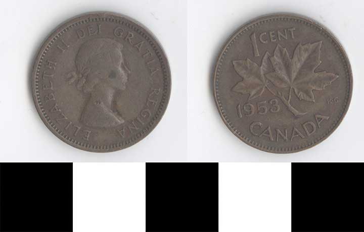 Thumbnail of Coin: Canada, 1 Cent (1998.03.0197)