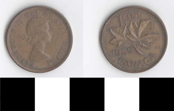 Thumbnail of Coin: Canada, 1 Cent (1998.03.0199)