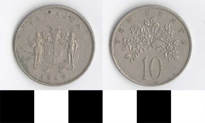 Thumbnail of Coin: Jamaica, 10 Cents (1998.03.0204)