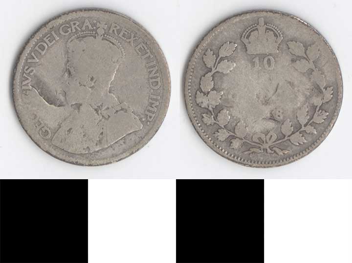 Thumbnail of Coin: Canada, 10 Cents (1998.03.0210)