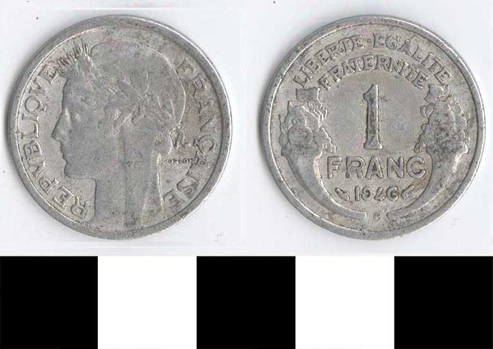 Thumbnail of Coin: France, 1 Franc (1998.03.0234)