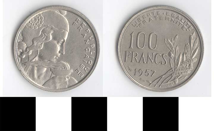 Thumbnail of Coin: France, 100 Francs (1998.03.0242)