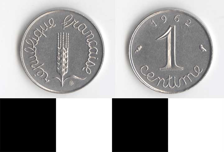 Thumbnail of Coin: France, 1 Centime (1998.03.0262)