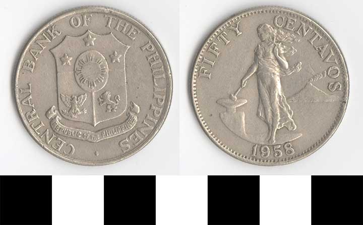 Thumbnail of Coin: Republic of the Philippines, 50 Centavos (1998.03.0263)