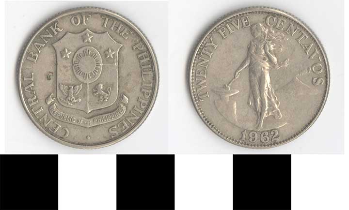 Thumbnail of Coin: Republic of the Philippines, 25 Centavos (1998.03.0264)