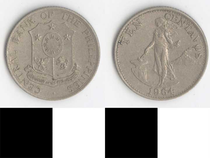 Thumbnail of Coin: Republic of the Philippines, 10 Centavos (1998.03.0267)