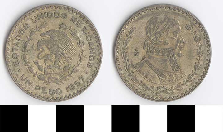 Thumbnail of Coin: Mexico, 1 Peso (1998.03.0274)