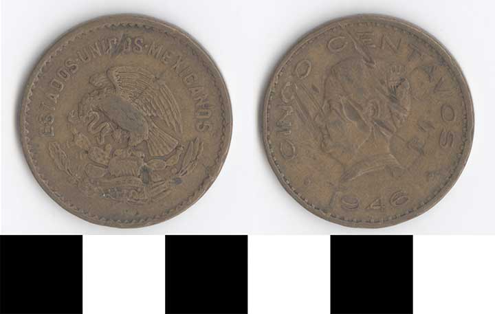 Thumbnail of Coin: Mexico, 5 Centavos (1998.03.0285)