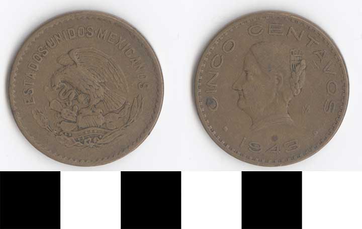 Thumbnail of Coin: Mexico, 5 Centavos (1998.03.0288)