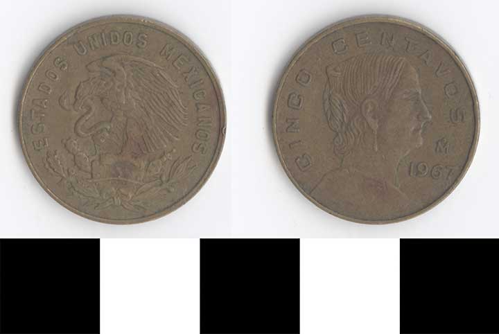 Thumbnail of Coin: Mexico, 5 Centavos (1998.03.0293)