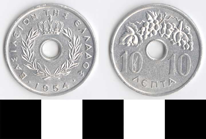 Thumbnail of Coin: Greece, 10 Lepta (1998.03.0302)