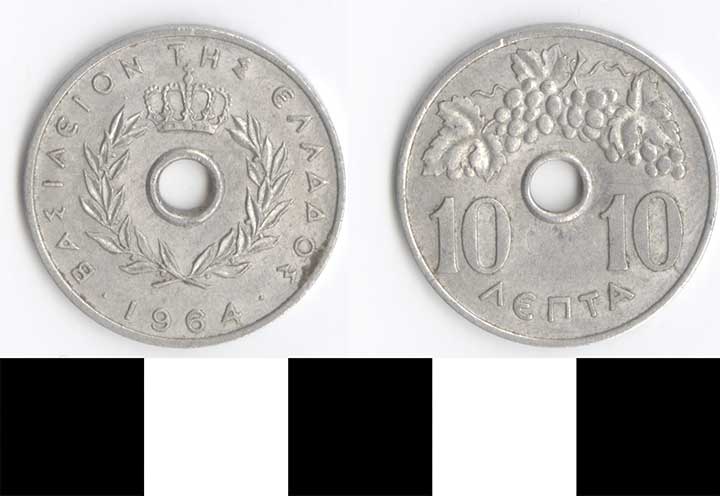 Thumbnail of Coin: Greece, 10 Lepta (1998.03.0303)
