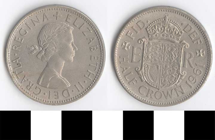 Thumbnail of Coin: Great Britain, 1/2 Crown (1998.03.0312)