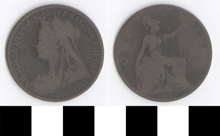 Thumbnail of Coin: Great Britain, 1 Penny (1998.03.0313)