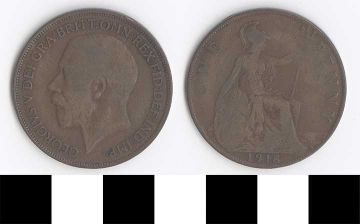 Thumbnail of Coin: Great Britain, 1 Penny (1998.03.0316)