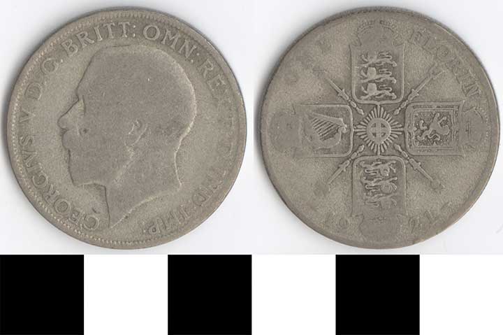 Thumbnail of Coin: Great Britain Colonial, 1 Florin (1998.03.0322)