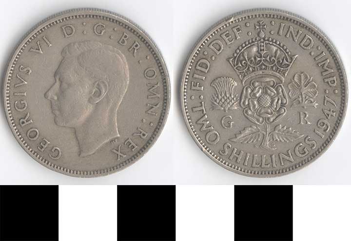 Thumbnail of Coin: Great Britain, 2 Shillings (1998.03.0323)