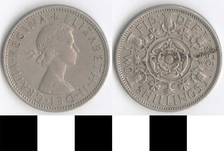 Thumbnail of Coin: Great Britain, 2 Shillings (1998.03.0324)