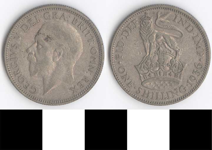 Thumbnail of Coin: Great Britain, 1 Shilling (1998.03.0325)