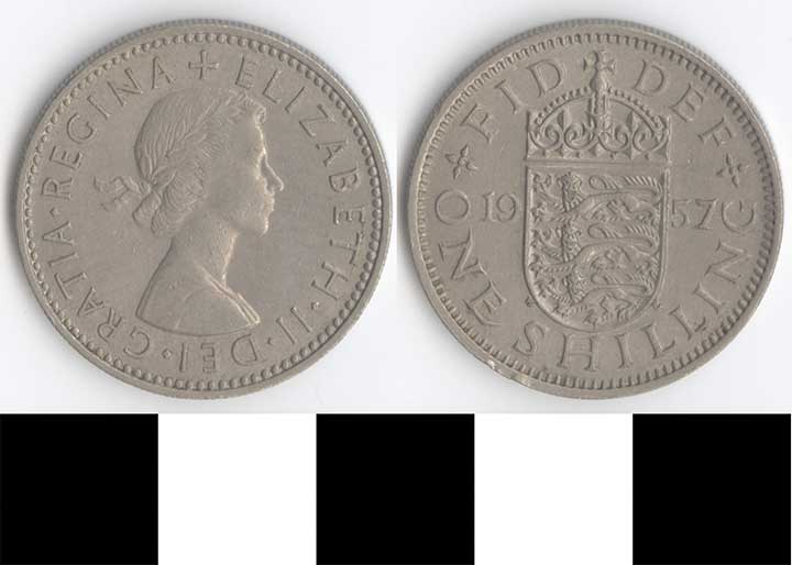 Thumbnail of Coin: Great Britain, 1 Shilling (1998.03.0326)