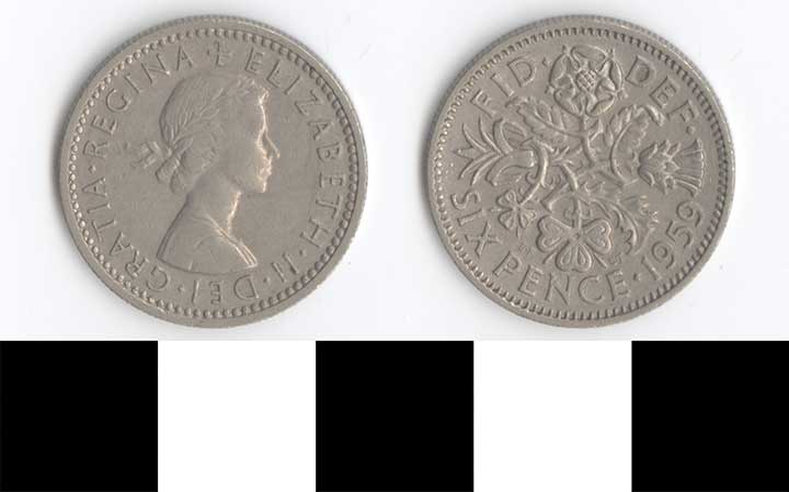 Thumbnail of Coin: Great Britain, 6 Pence (1998.03.0329)
